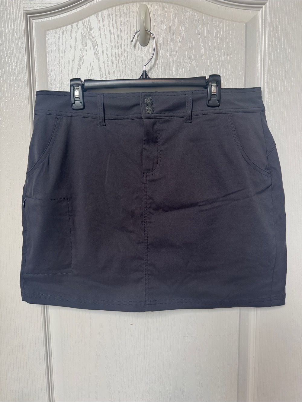 Prana Charcoal Gray Halle Skort